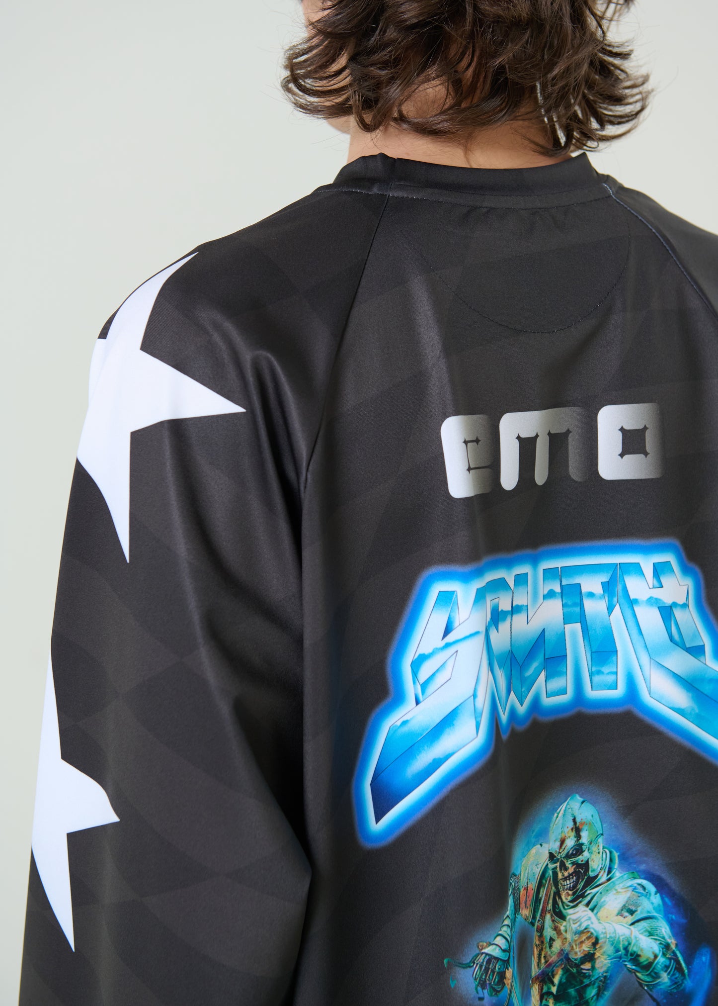 WOLFGANG MINISTERIO BLACK SOCCER JERSEY