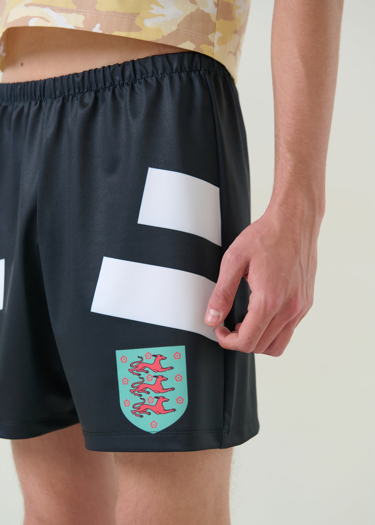 WOLFGANG BLACK SOCCER SHORT