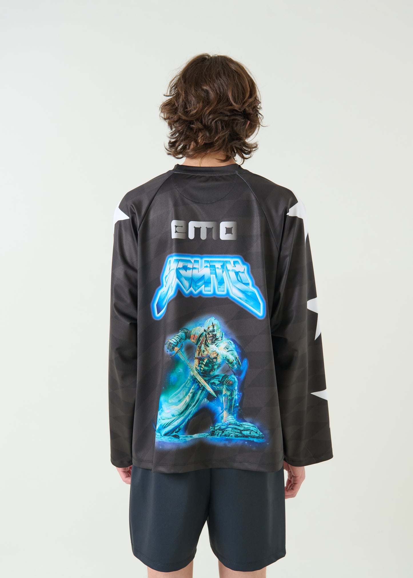 WOLFGANG MINISTERIO BLACK SOCCER JERSEY