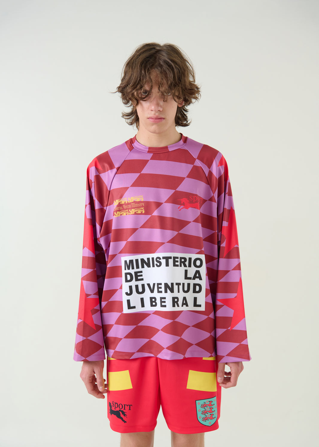 WOLFGANG MINISTERIO BURGUNDY SOCCER JERSEY