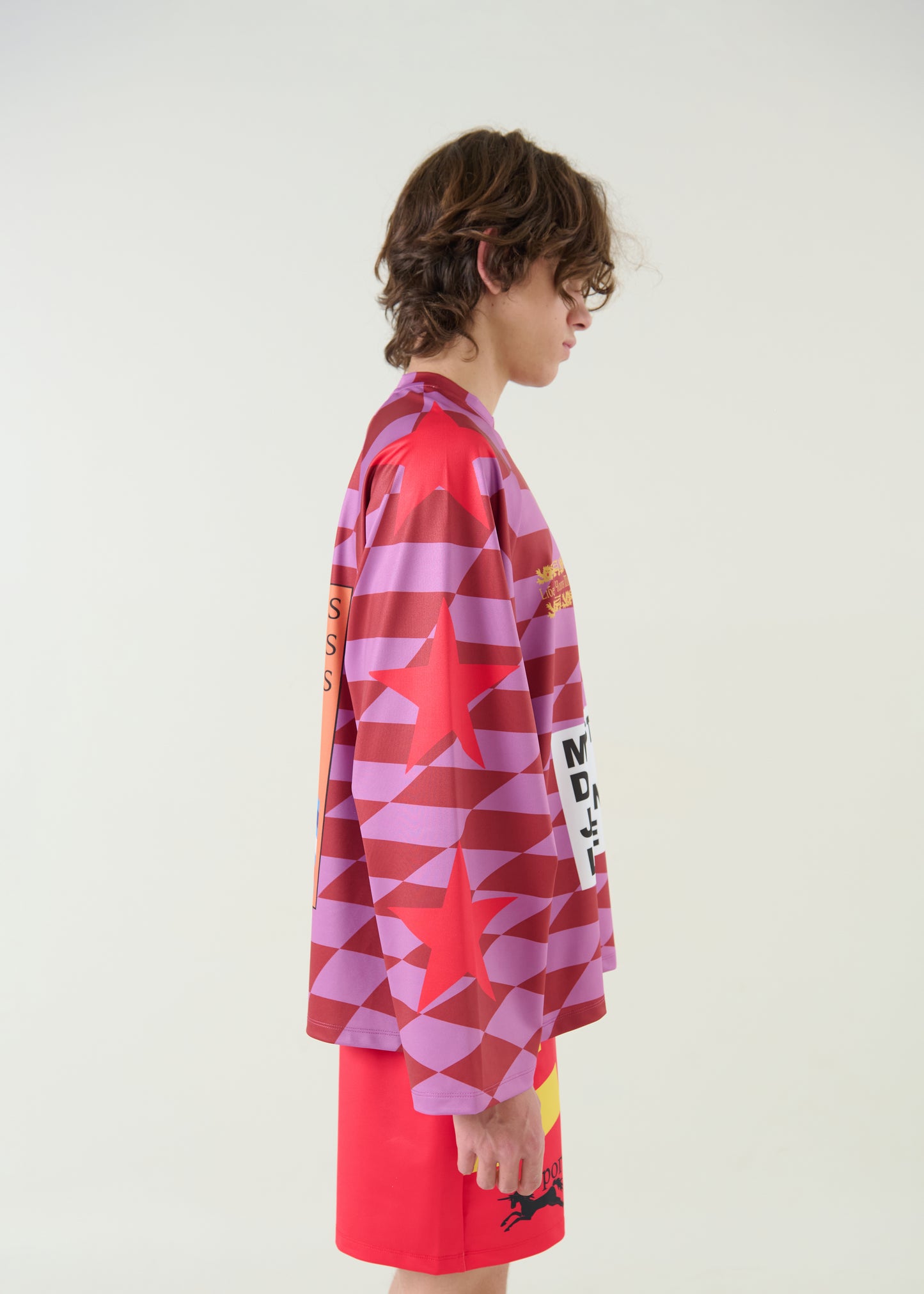 WOLFGANG MINISTERIO BURGUNDY SOCCER JERSEY