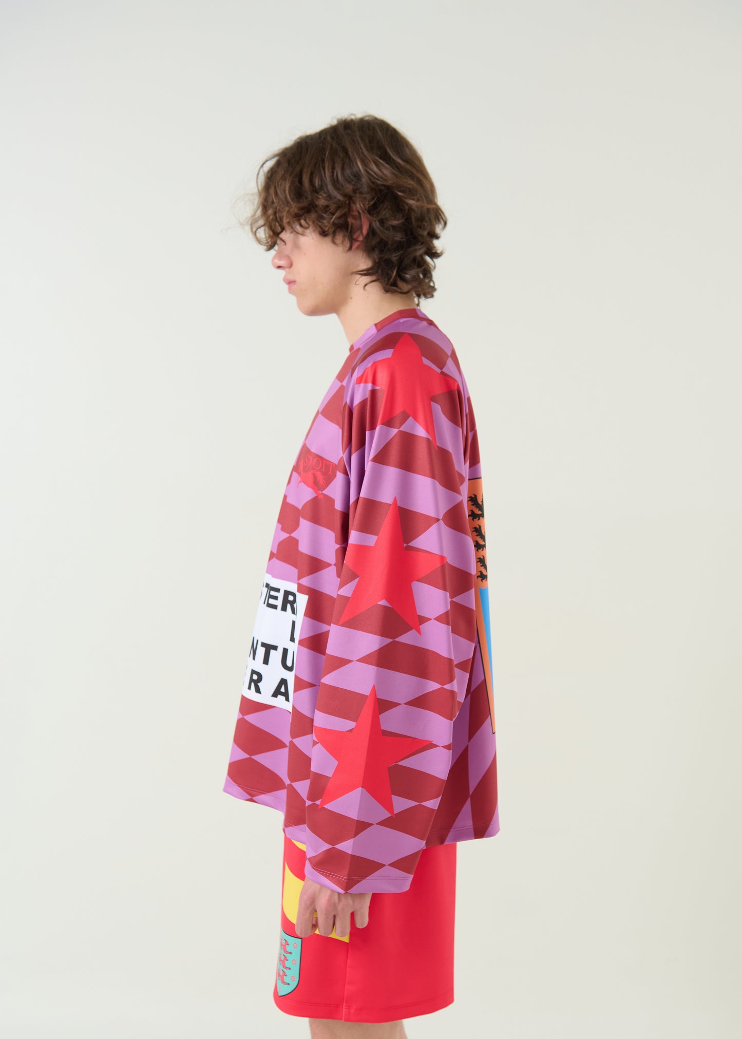 WOLFGANG MINISTERIO BURGUNDY SOCCER JERSEY