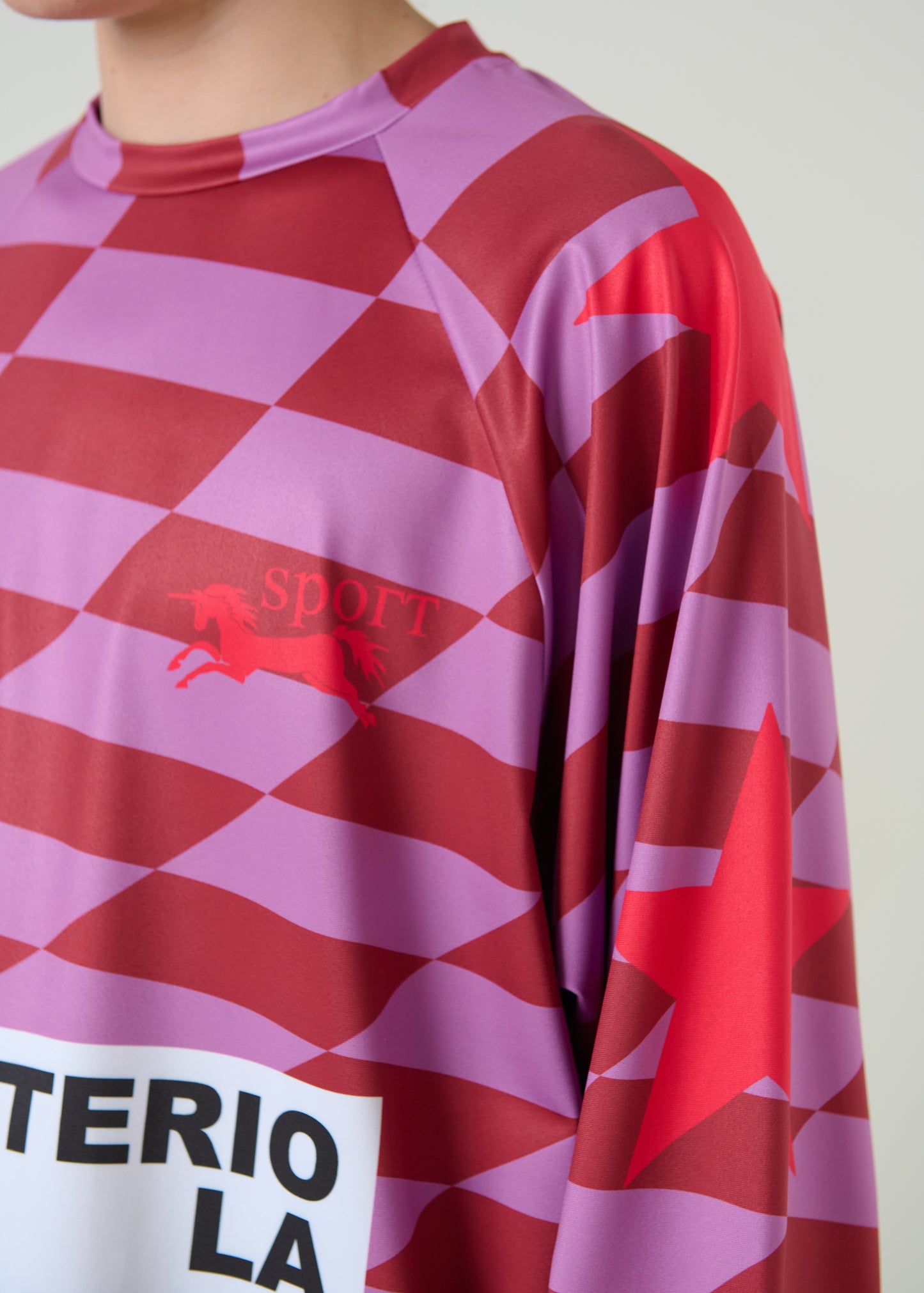 WOLFGANG MINISTERIO BURGUNDY SOCCER JERSEY