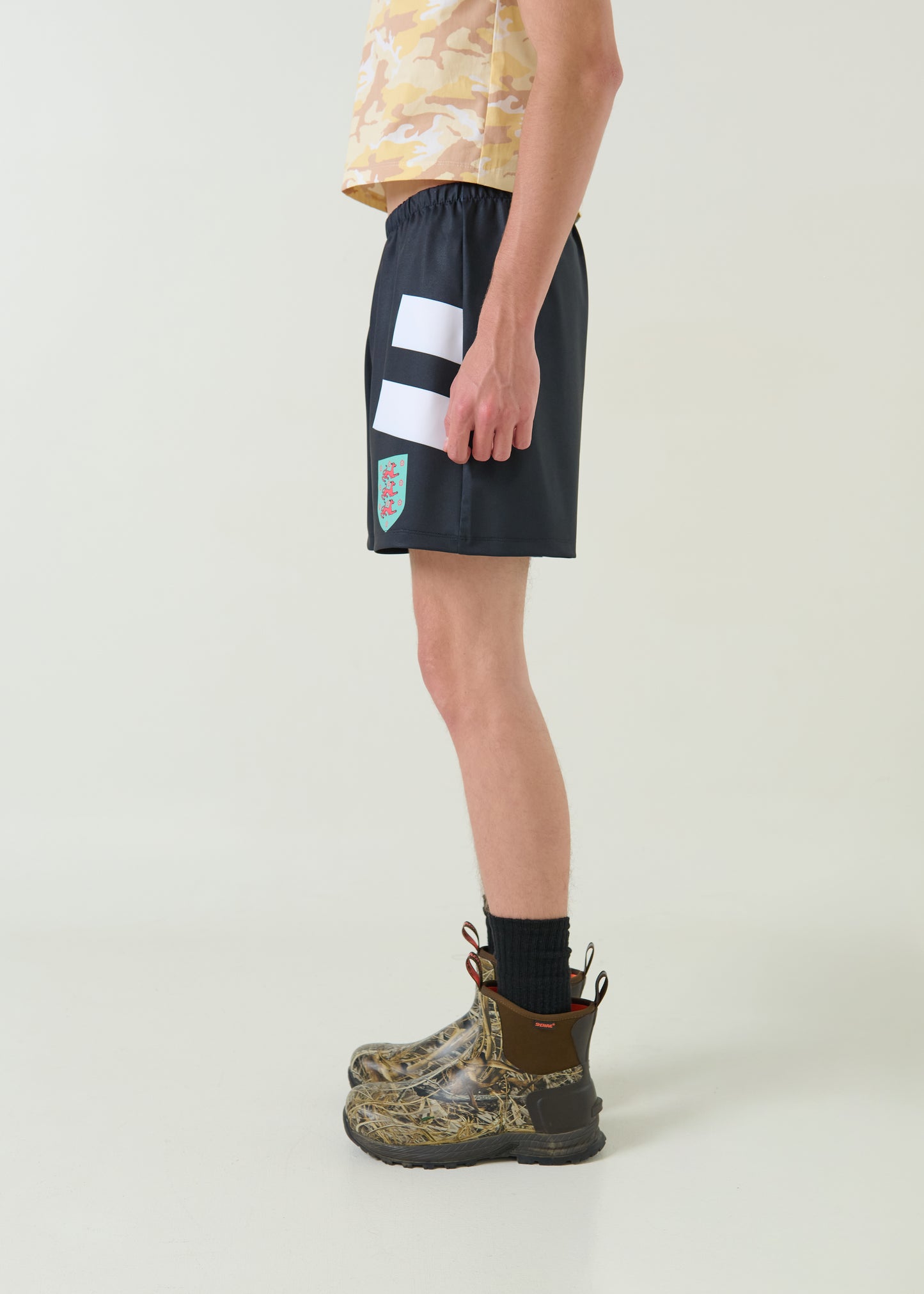 WOLFGANG BLACK SOCCER SHORT
