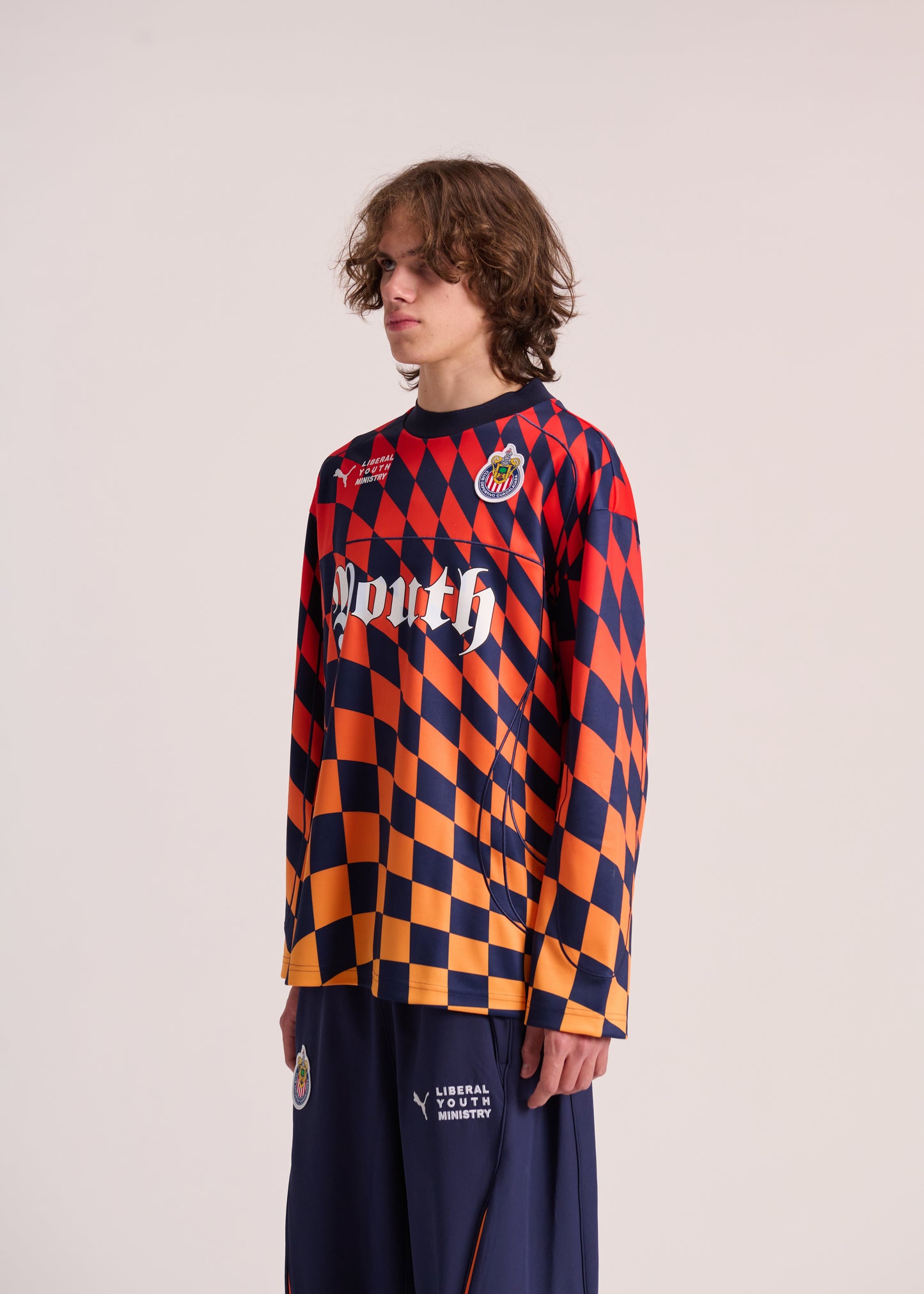 SS26 MULTICOLOR LONGSLEEVE JERSEY  PUMA X LYM X CHIVAS