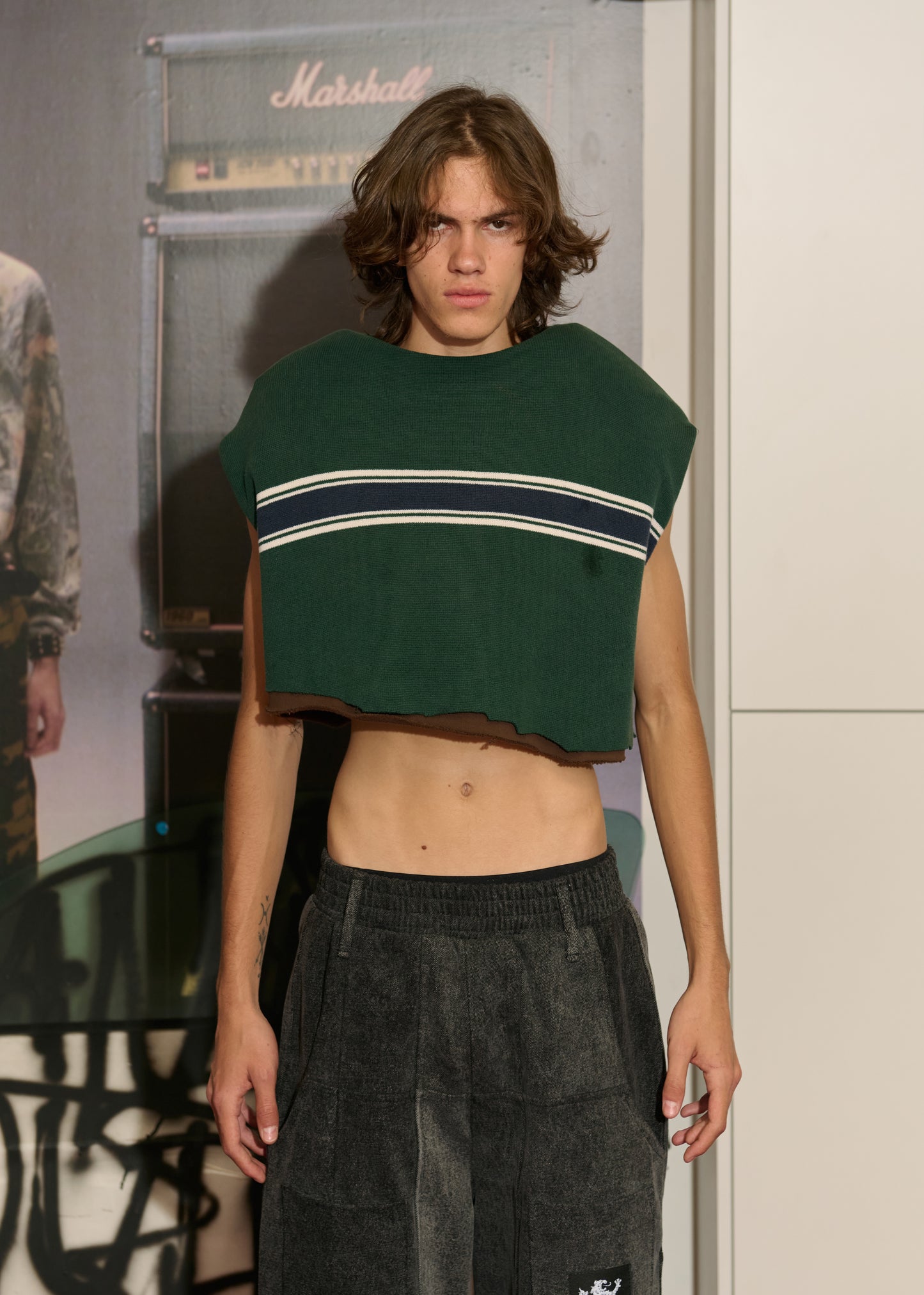 Cropped Vintage Sweater