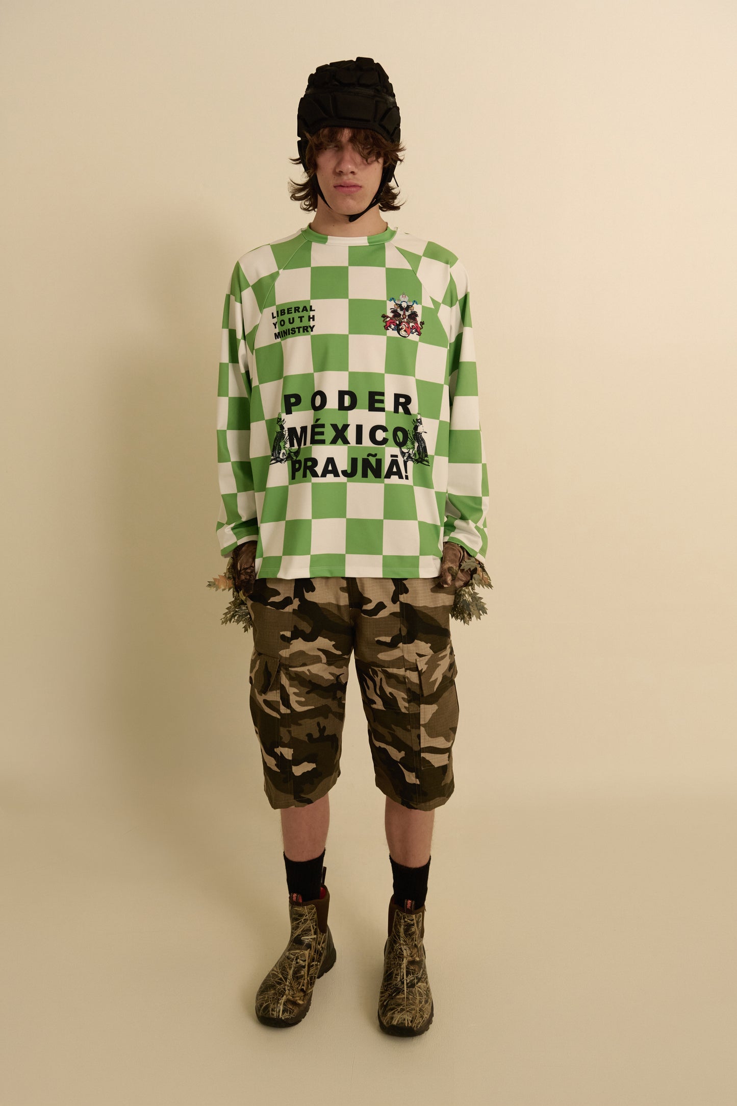WOLFGANG SPORT MEXICO GREEN AND WHITE JERSEY