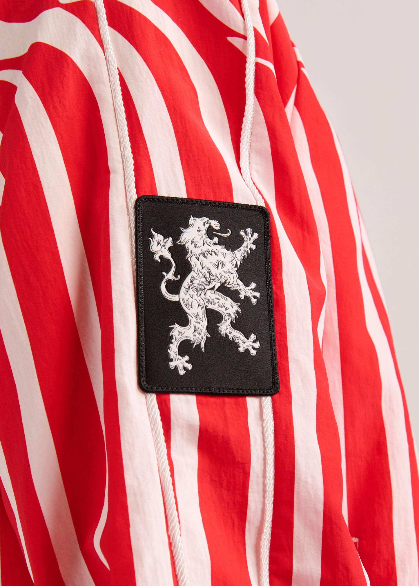 PUMA X LYM X CHIVAS RED AND WHITE SWIRL SPORT JACKET SELECT