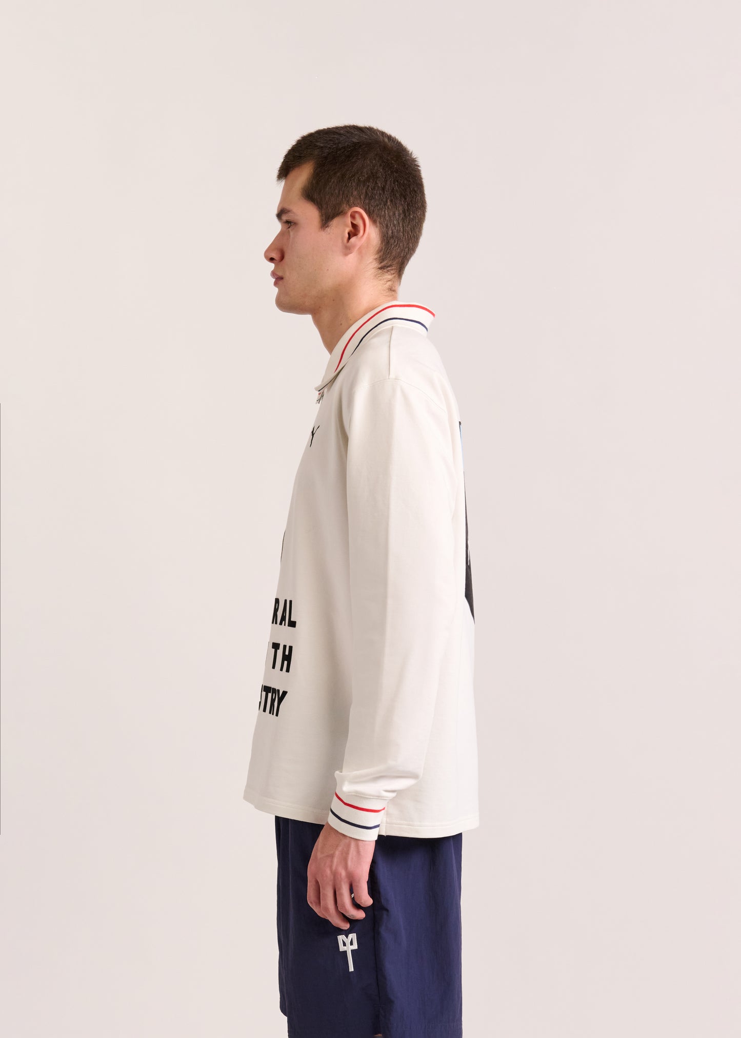 PUMA X LYM X CHIVAS LONG SLEEVE WHITE POLO SELECT